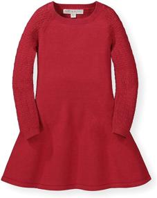 img 4 attached to 👗 Girl's Henry Button Sweater: A Perfect Addition to Girls' Clothing Collection in Dresses