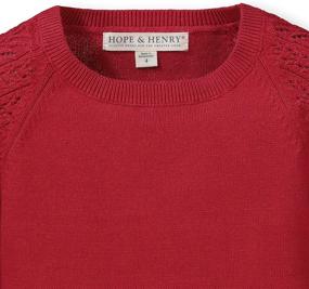 img 3 attached to 👗 Girl's Henry Button Sweater: A Perfect Addition to Girls' Clothing Collection in Dresses