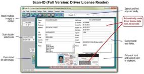 img 1 attached to Duplex Driver License Scanner with 🔍 Age Verification: Scan-ID Full Version for Windows