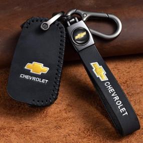 img 3 attached to Leather Keychain Chevrolet Camaro Equinox