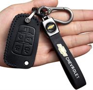 leather keychain chevrolet camaro equinox logo