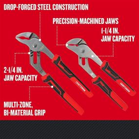 img 2 attached to 🔧 Набор плоскогубцев CRAFTSMAN 10 дюймов (2 штуки) CMHT82547