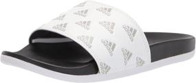 img 4 attached to Adidas Unisex Adilette Comfort Sandal Men's Shoes for Athletic