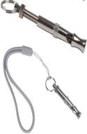 🐶 adjustable pitch stainless steel dog training whistle - zwwin ultrasonic safety dog whistle to stop barking with free lanyards logo