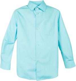 img 1 attached to 👔 Stylish Spring Notion Sleeve Dress Shirt for Boys - Clothing, Tops, Tees & Shirts Variety