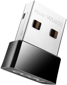 img 4 attached to 🔌 Cudy AC 650Mbps USB WiFi Adapter for PC - High-Speed Dual Band Wireless Dongle for Laptop - Nano Size, Windows & Mac Compatible