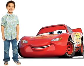 img 2 attached to 🏎️ Disney Pixar Cars 3 Живой Размер Вырезка из Картонного Картинка Маккуин (2017 год) - Advanced Graphics