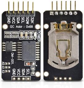 img 4 attached to 🕒 2PCS DS3231SN Real Time Clock Module, Aideepen DS3231 AT24C32 IIC High Precision Breakout with Improved Accuracy for Arduino