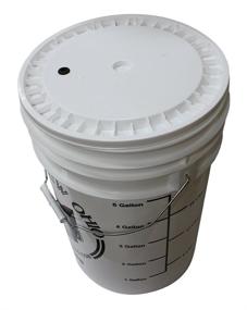 img 1 attached to 🍺 Convenient 6.5 Gallon Plastic Fermenter with Secure Lid: A Must-Have Brewing Essential