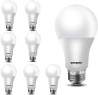 💡 8 pack non-dimmable bulbs light - ul listed and efficient логотип