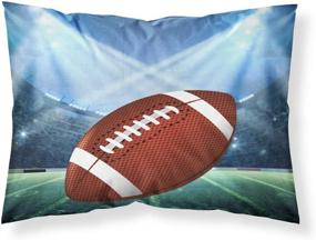 img 1 attached to Ayigu наволочки для подушек American Football Comforter