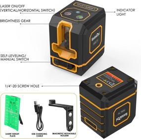 img 3 attached to 🔨 KENTOKTOOL Rechargeable Self-Leveling Horizontal Construction