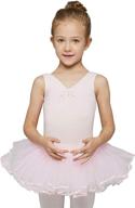 девичий балетный купальник среднего размера для девочек girls' clothing in dresses. логотип