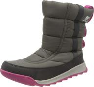 sorel whitney puffy toddler little boys' outdoor shoes: comfortable & stylish footwear logo
