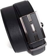 👔 stwees dress leather ratchet style men's accessories & belts: elevate your fashion game! logo