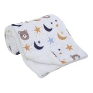 nojo goodnight sleep blanket orange logo