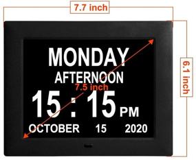 img 3 attached to Version】 Auto Dimming Calendar Dementia Impaired