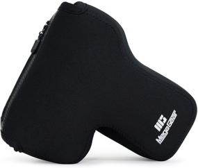 img 4 attached to MegaGear Canon EOS Rebel T7, T100, T7i, Kiss X9i Camera Case - Ultra Light Neoprene, Black