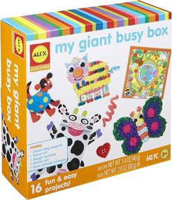 img 1 attached to Unleash Creativity with ALEX Discover Giant 🎨 Busy Craft - Perfect for Kids' Imaginative Pursuits