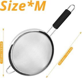 img 3 attached to KUFUNG Stainless Steel Mesh Strainer Kitchen & Dining