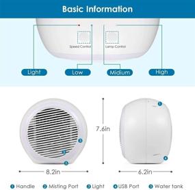 img 1 attached to Personal Conditioner Humidifier Purifier Evaporative