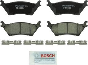 img 1 attached to 🚗 Набор керамических тормозных колодок Bosch BC1602 QuietCast Premium для заднего тормоза Ford F-150 - улучшенный SEO