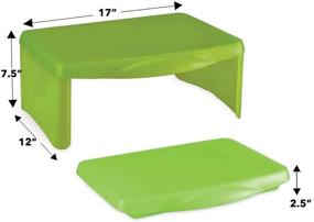 img 2 attached to Collapsible Folding Lap Desk Green