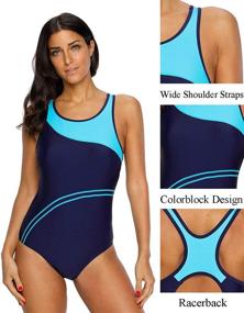 img 2 attached to 👙 Beautyin Women's Bathing Swimsuit Swimwear: Stylish Swimsuits and Cover Ups for Women's Swimwear Collection