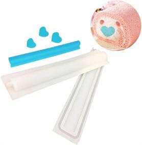 img 4 attached to Versatile Heart Shape Silicone Mold for Handmade Soap, Candle, 🧼 Mousse Cake, and Chocolate Making Supplies: A Must-Have Hand Craft Tool!