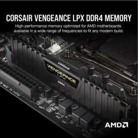 img 1 attached to 💾 Corsair Vengeance LPX 16GB DDR4 3200MHz RAM Kit - Black | Fast Performance Desktop Memory (2x8GB) - CMK16GX4M2B3200C16
