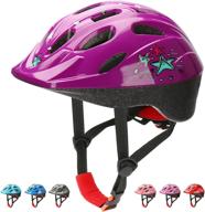 kamugo kids bike helmets: adjustable toddler helmet for boys & girls, ages 2-7. multi-sport skating scooter bicycle helmet with eye-catching cartoon designs logo