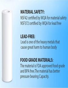 img 3 attached to 🌀 Hydronix SDC 25 1005 Compatible Sediment CFS: Superior Filtration Solution