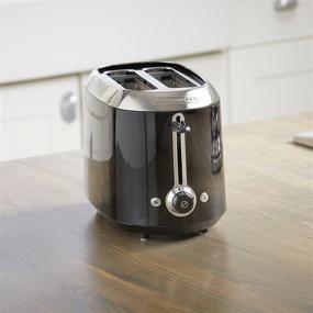 img 1 attached to 🔥 Efficient Black+Decker TR1300BD Small Toaster: The Perfect Kitchen Companion