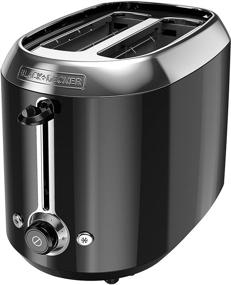 img 4 attached to 🔥 Efficient Black+Decker TR1300BD Small Toaster: The Perfect Kitchen Companion