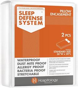 img 4 attached to HOSPITOLOGY PRODUCTS Sleep Defense System Bedding and Sheets & Pillowcases