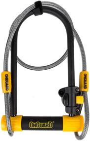 img 3 attached to 🔒 OnGuard Bulldog DT U-Lock: Secure Your Bike with 4-Foot Cinch Loop Cable (Black, 4.53 x 9.06-Inch)