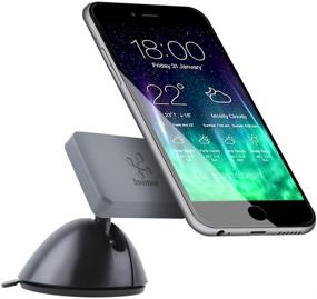 img 4 attached to 📱 Koomus Pro Dashboard-M: Advanced Magnetic Car Mount for iPhone and Android Devices