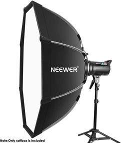 img 1 attached to Neewer Foldable Octagonal Softbox with Bowens Mount Speedring: Perfect for Studio Flash Monolight, Portraits, and Product Photography