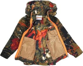 img 1 attached to Boys' Snonook Zip-Up Hoodie Fleece Jacket - Ideal Jackets & Coats for Kids