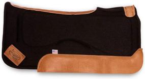 img 4 attached to Enhanced Performance Contour Felt Saddle Pad with Impact Gel