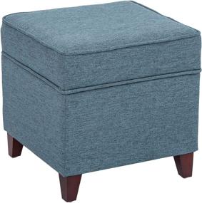 img 4 attached to Furnistar Modern Design Fabric Ottoman Furniture