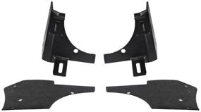 img 3 attached to 🚙 AUXMART A-Pillar Mounting Brackets for LED Light Bar Dual Work Lights Fog Lights Designed to Fit Jeep Wrangler TJ 1997-2006 (1 Pair)