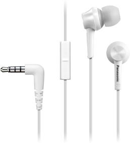 img 4 attached to Panasonic RP-TCM115-W Canal Type in-Ear Headphones: Crisp Audio in White