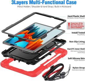 img 2 attached to Timecity Case Compatible With Galaxy Tab S7 11&#34