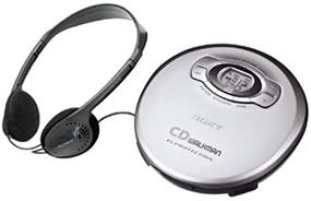 img 4 attached to 🎧 Sony DEJ611 Portable CD Player - Silver: Discover Enhanced Music Experience (Discontinued by Manufacturer)