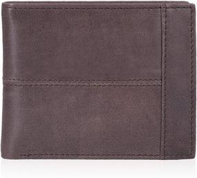 img 4 attached to Men's Slim RFID Bifold Wallet - Ideal Men's Accessory for Wallets, Card Cases & Money Organizers