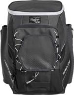 rawlings impulse baseball softball backpack backpacks logo