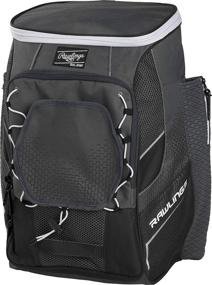 img 2 attached to Rawlings Impulse Baseball Softball Backpack Backpacks