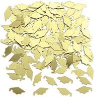 creative converting graduation confetti yellow logo