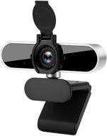 📷 phinistec 1080p hd webcam with microphone and privacy cover - ideal for pc video conferencing, gaming, and online class logo